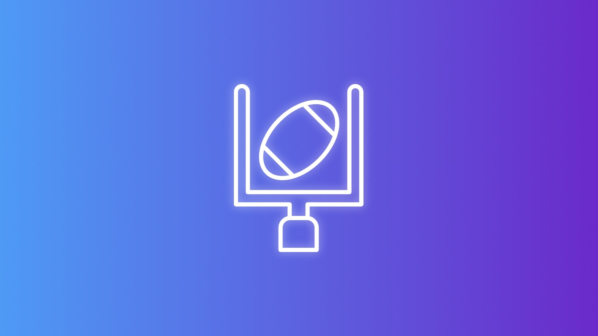 Sundays Are For NFL flags displayed outdoors in team colors representing various NFL franchises on game day