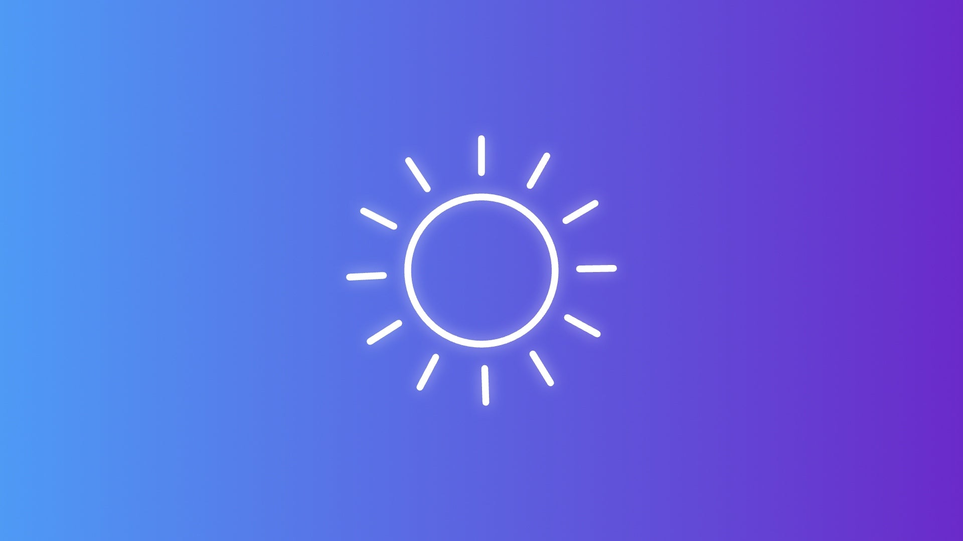 The affect of sun on flags.