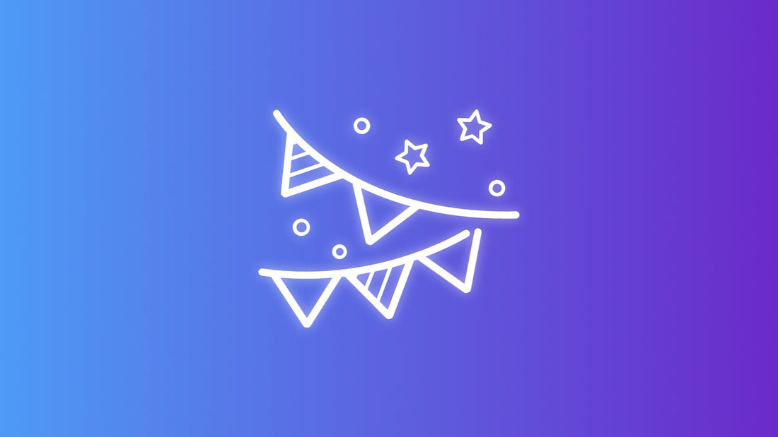 Custom flags displayed at a wedding venue entrance and outdoor ceremony space, showing how flags can enhance curb appeal and create a memorable first impression for prospective couples