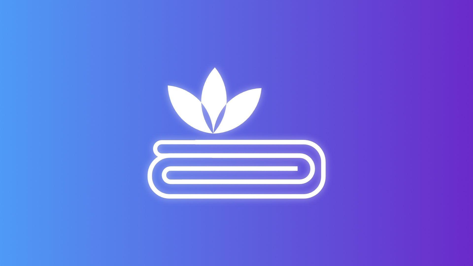 A properly folded flag with a lotus on top.