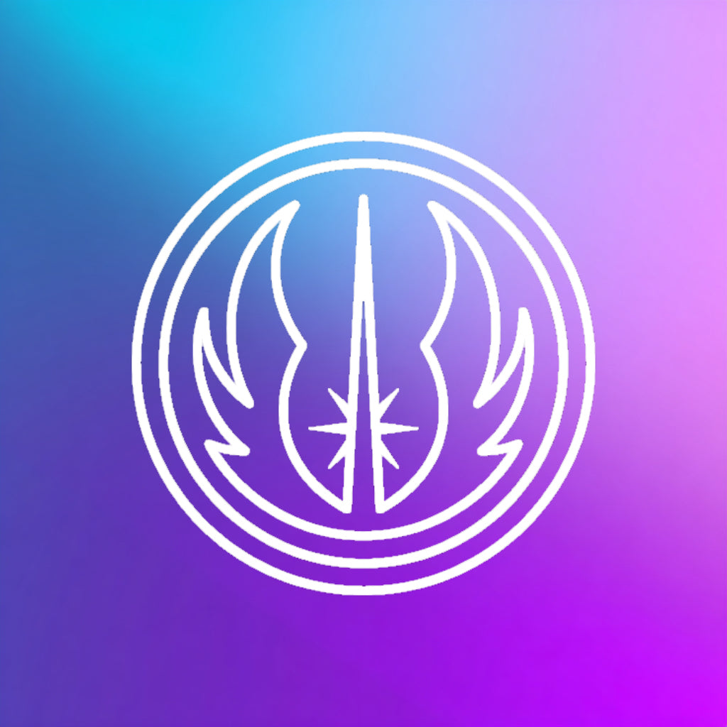 Star Wars flags collection featuring Jedi Order, Galactic Empire, and Rebel Alliance designs for fans and home displays