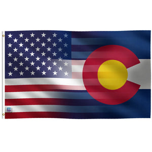 the flag of the state of colorado