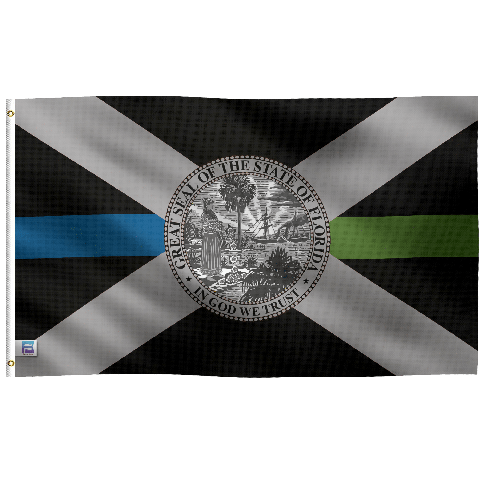 State of Florida Thin Line Flag