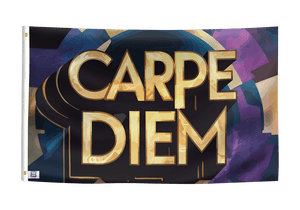 Carpe Diem Motivational Flag - Flags by Bannerfi