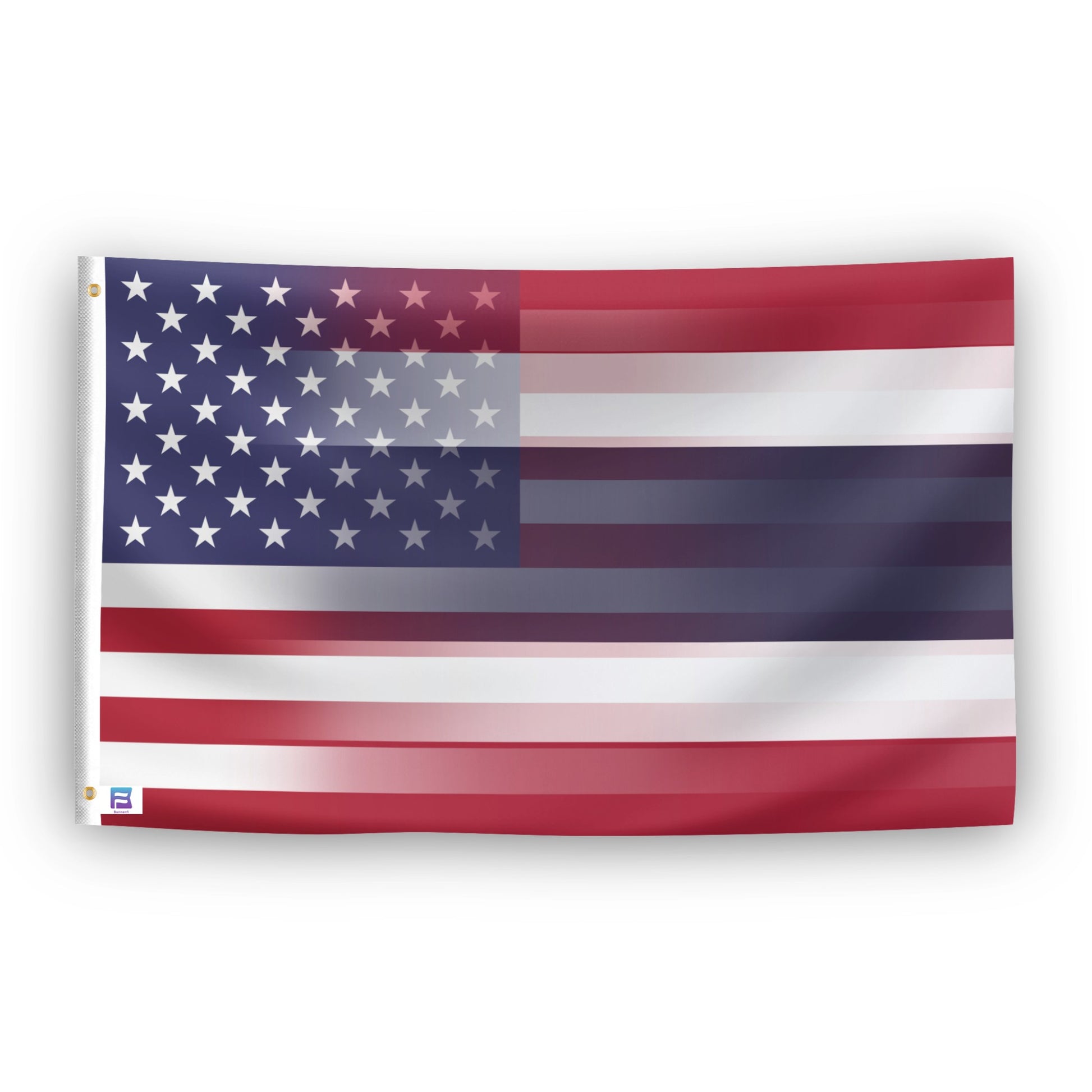 Thai American Hybrid Flag - Flags by Bannerfi