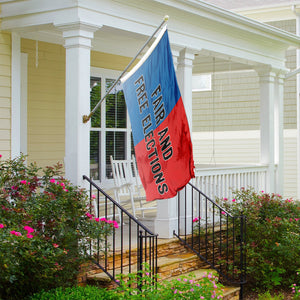 Fair and Free Elections Flag