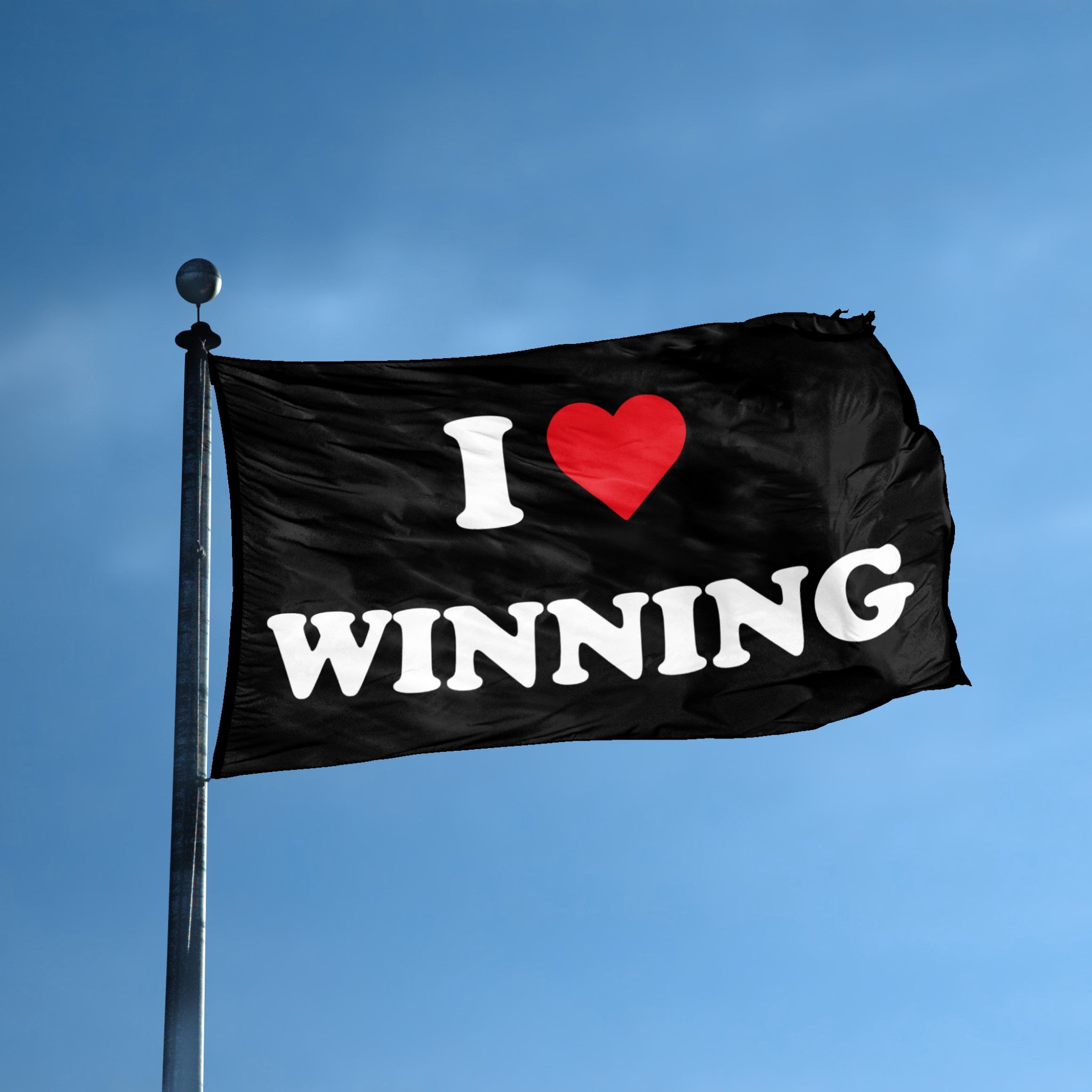 I Love Winning Flag