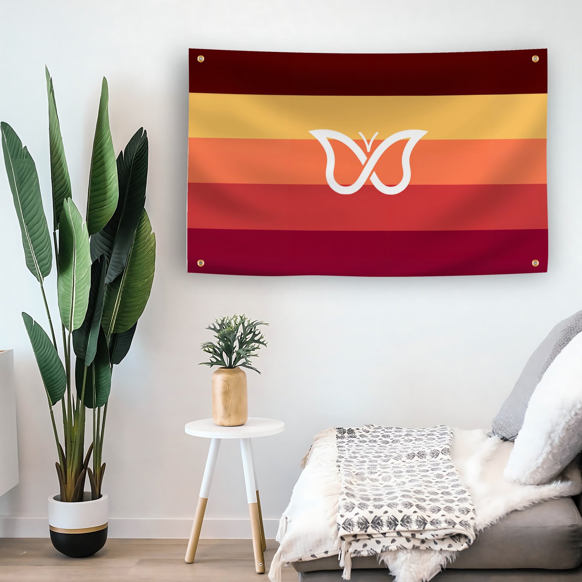 ADHD Pride flag as indoor wall art – versatile home décor | Bannerfi