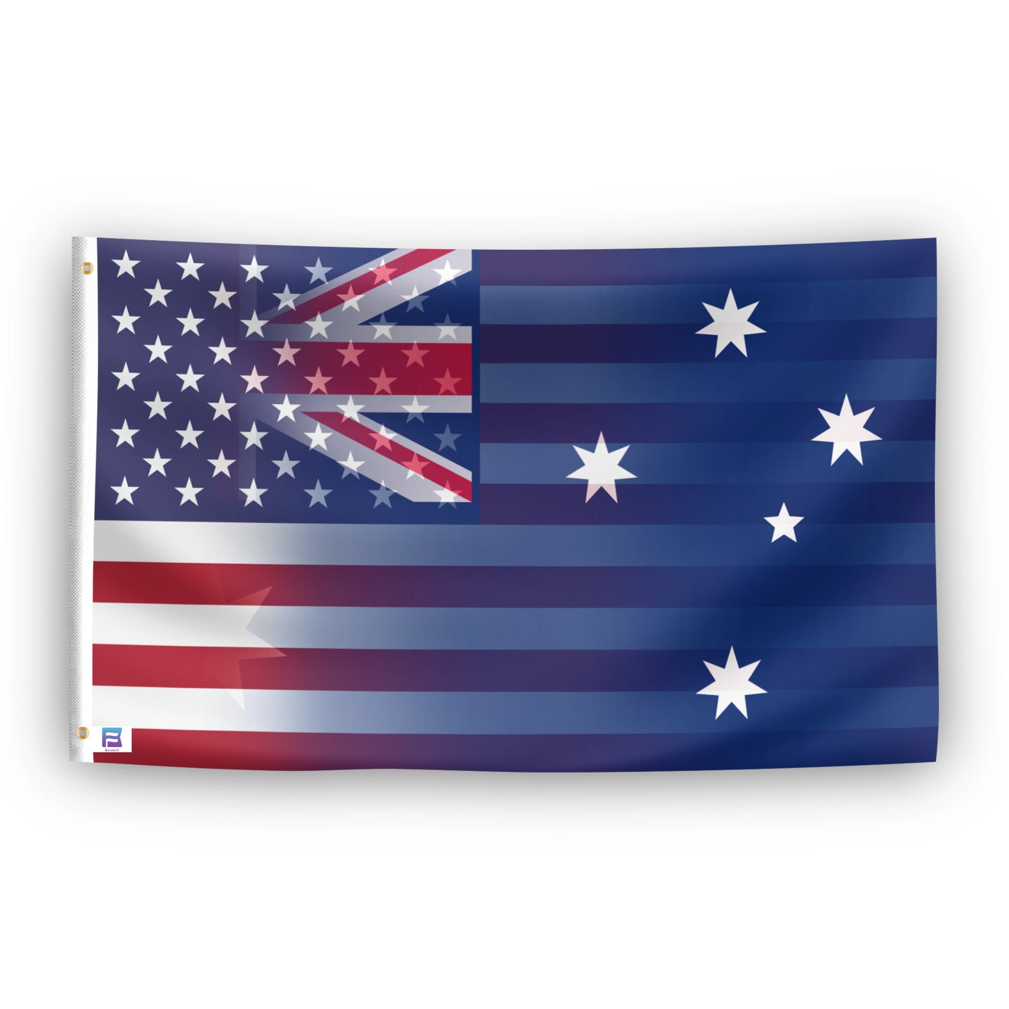 Australian American Hybrid Flag - Flags by Bannerfi