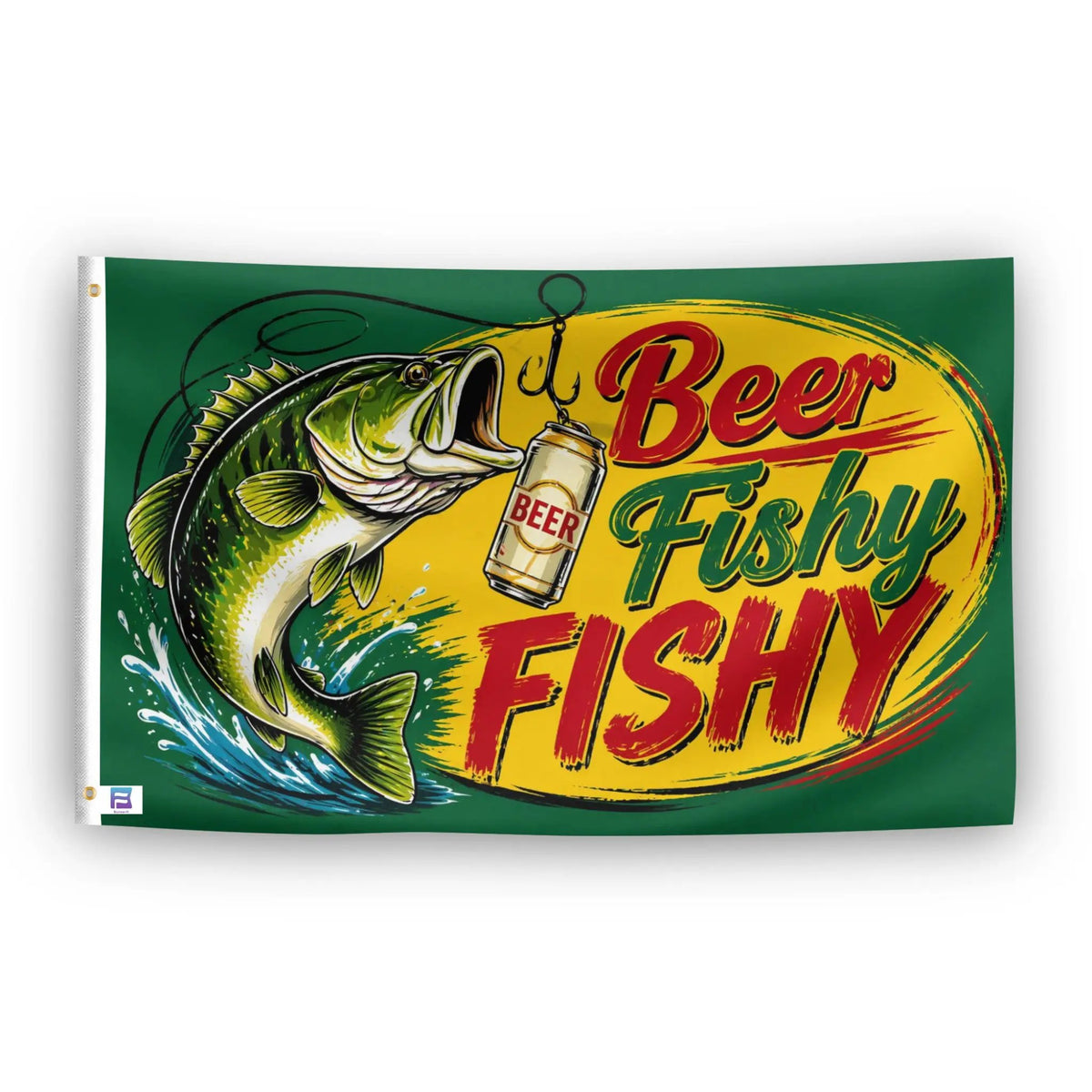Beer Fishy Fishy Flag
