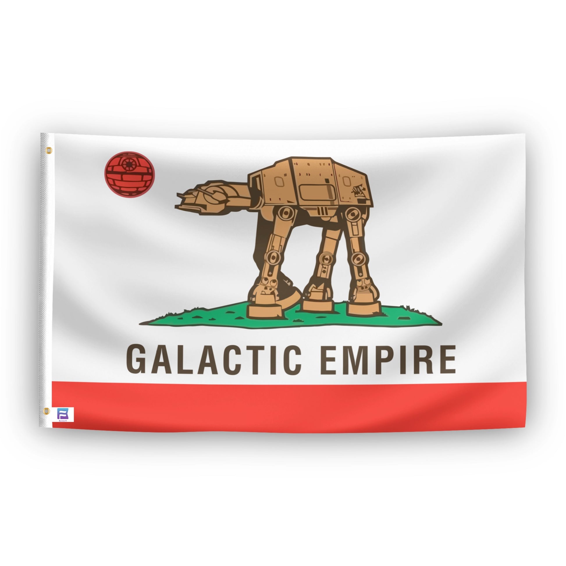 California Flag Style Galactic Empire Flag by Bannerfi