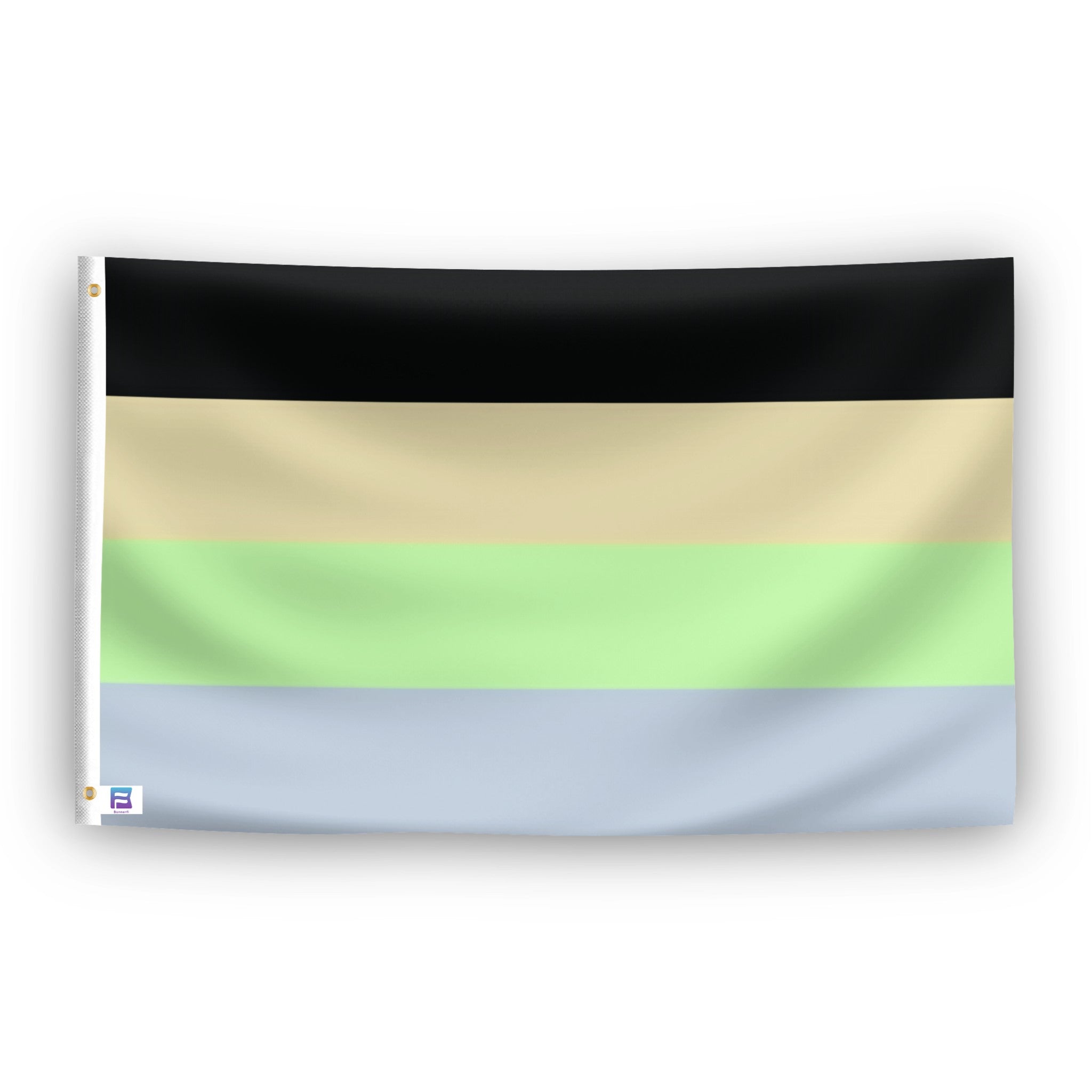 Cassgender Pride flag – weatherproof polyester with brass grommets and canvas header | Bannerfi