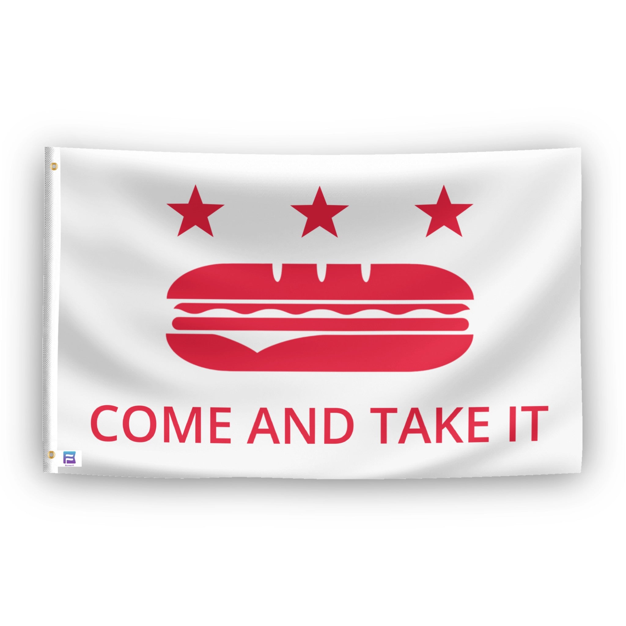 Come and Take It — Sub Sandwich Parody Flag - Flags by Bannerfi