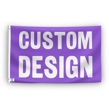 Create a custom flag with your own design, logo, or message. Choose your size and style, then we’ll print a high-quality, durable flag ready for homes, businesses, events, or outdoor display.