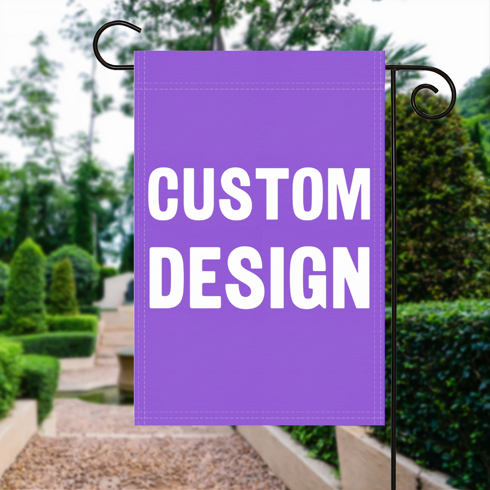 Banderas de jardín personalizadas