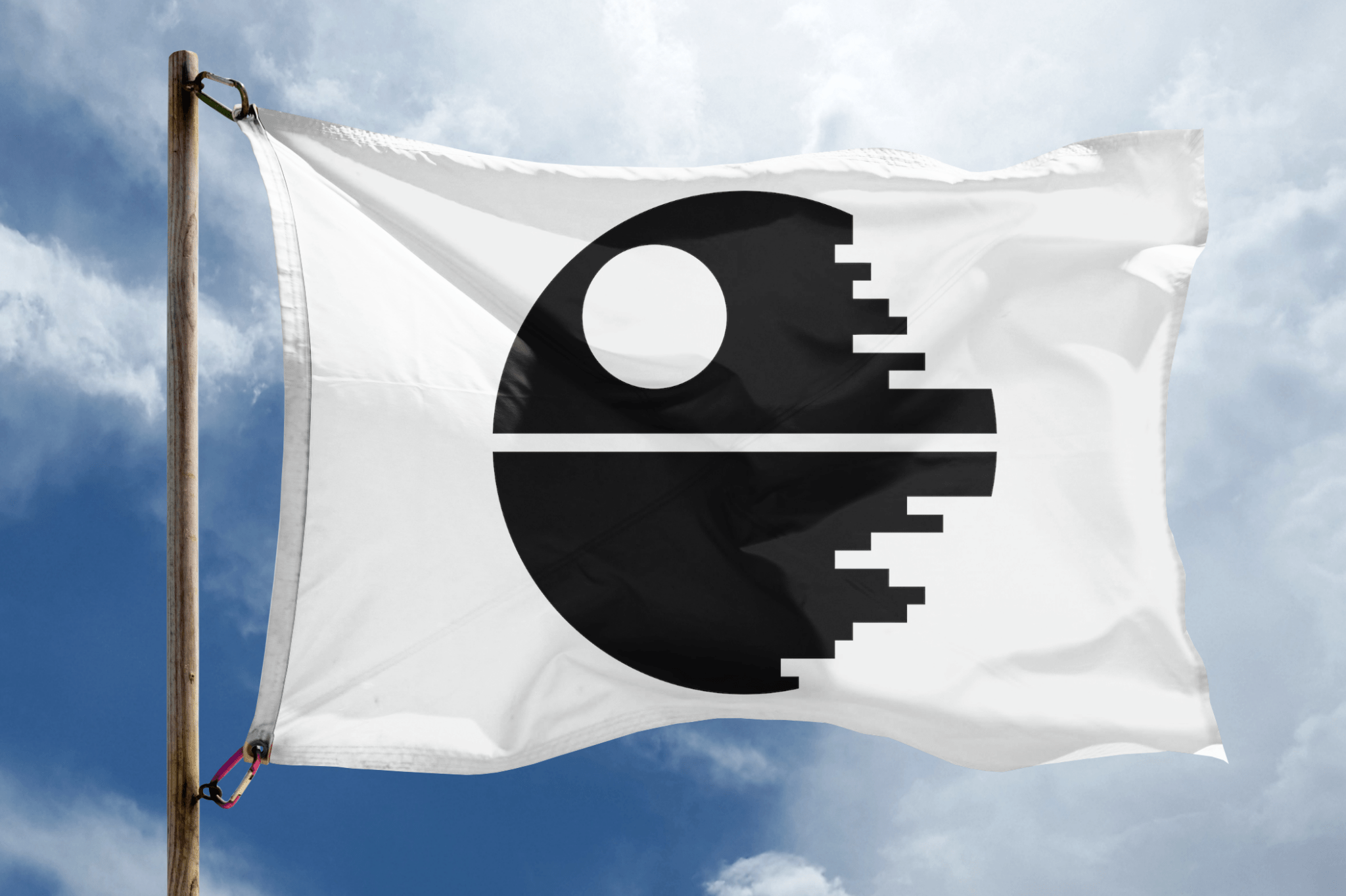 Star Wars Death Star Flag