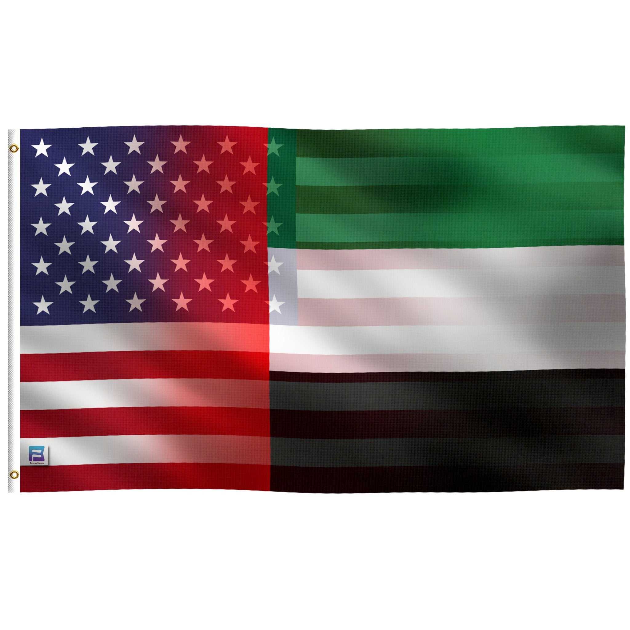 Emirati American Hybrid Flag