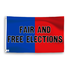 Load image into Gallery viewer, Fair and Free Elections Flag
