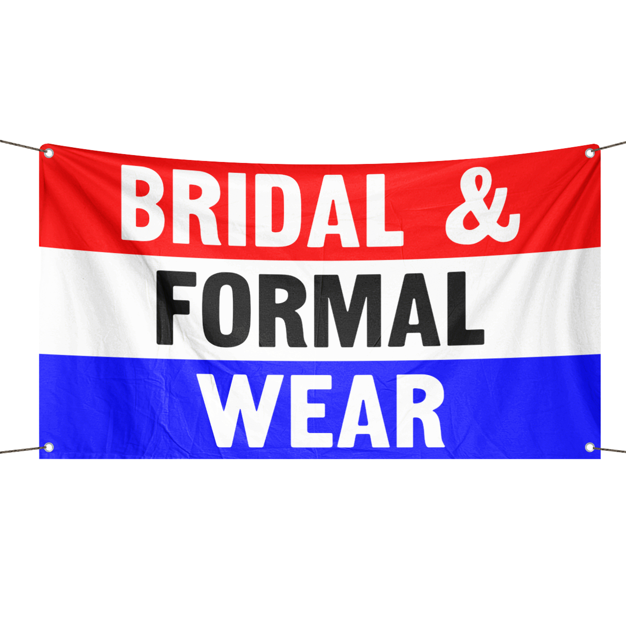 Bridal Formal Wear Business Flag – Wedding Decor Banner | Bannerfi