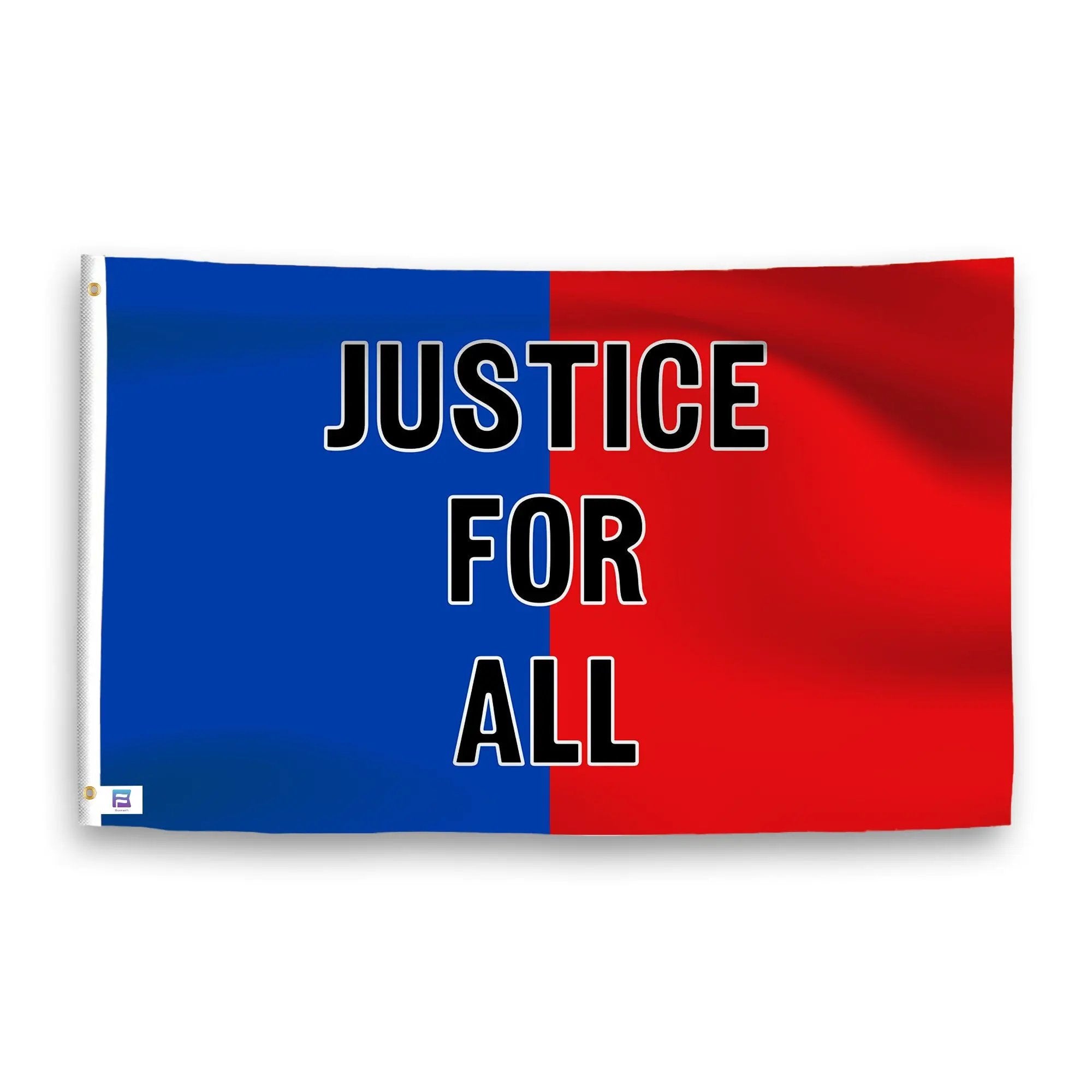 Flag. Log Justice For All Flag – Bipartisan Flag | Bannerfi