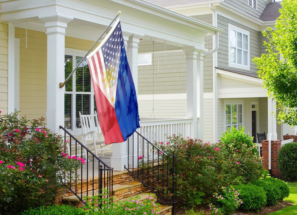 Filipino American Hybrid Flag