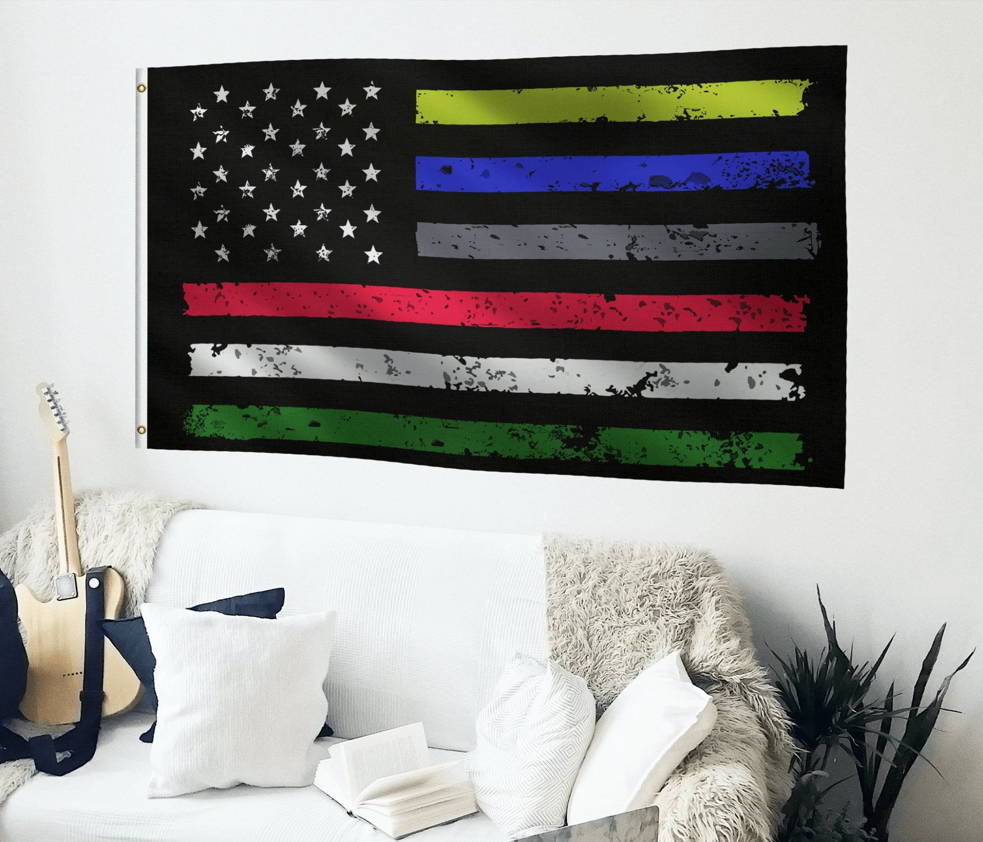 First Responders American Flag - Bannerfi