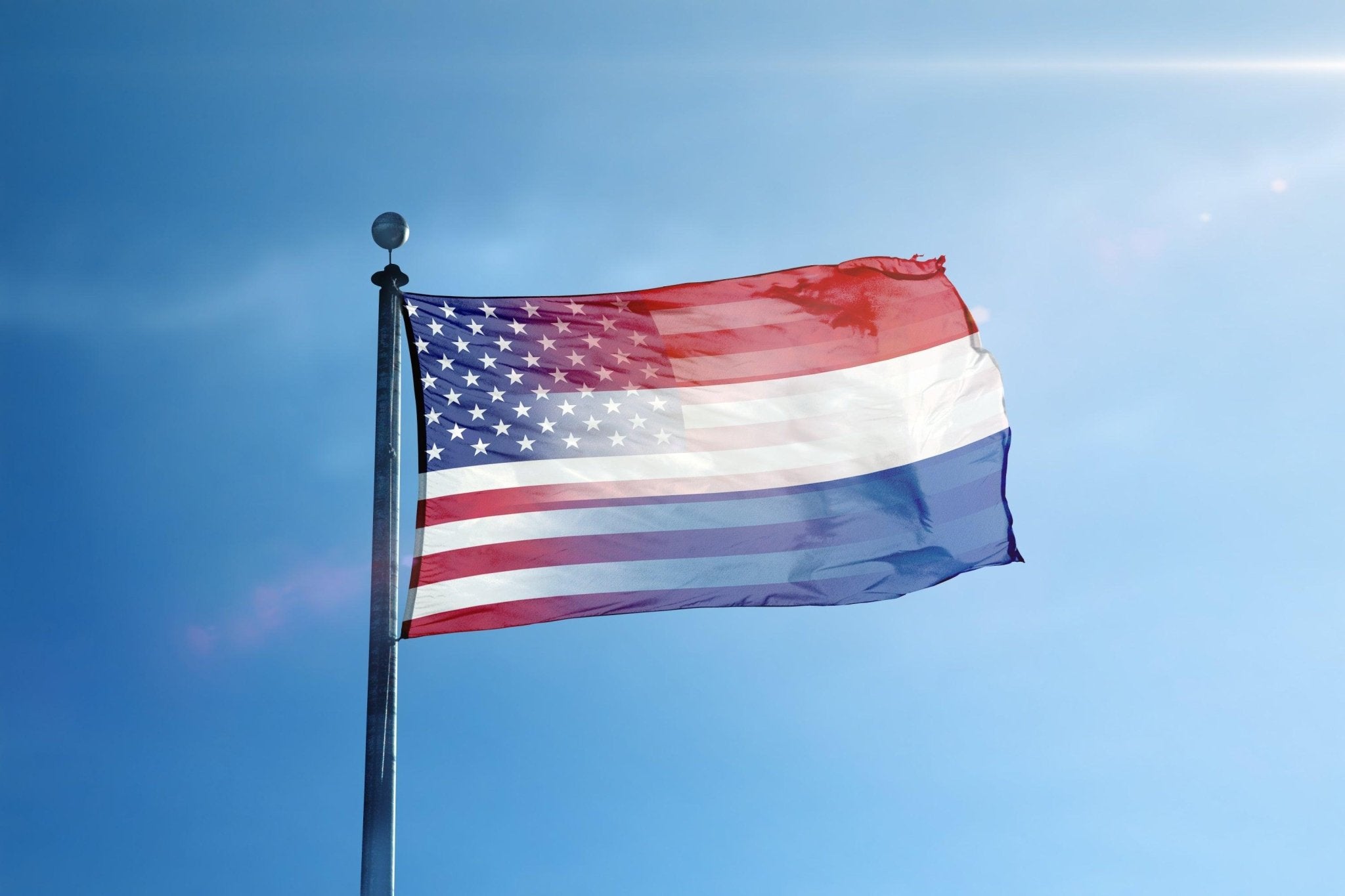 Dutch American Hybrid Flag - Bannerfi