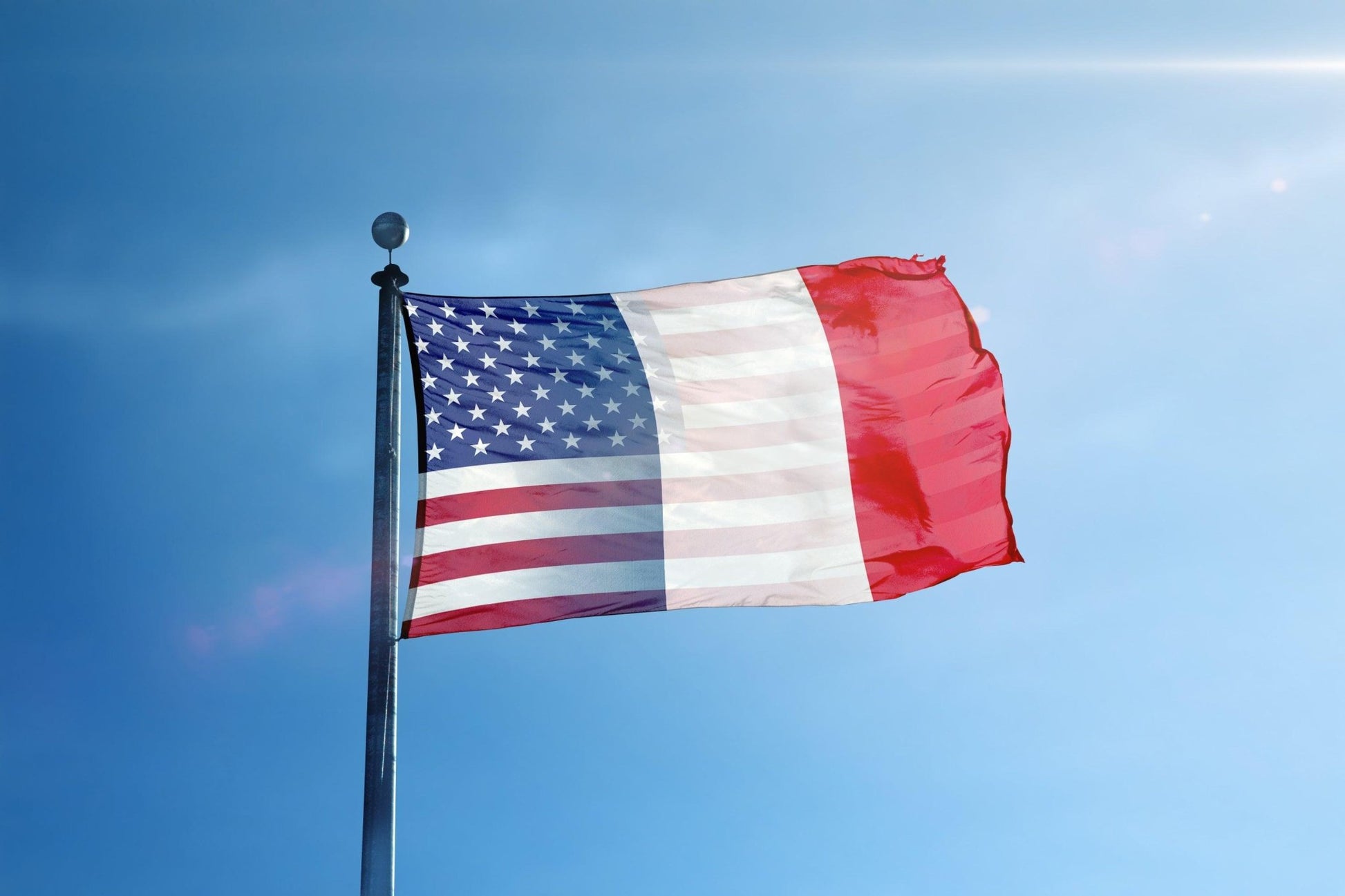 French American Hybrid Flag - Bannerfi