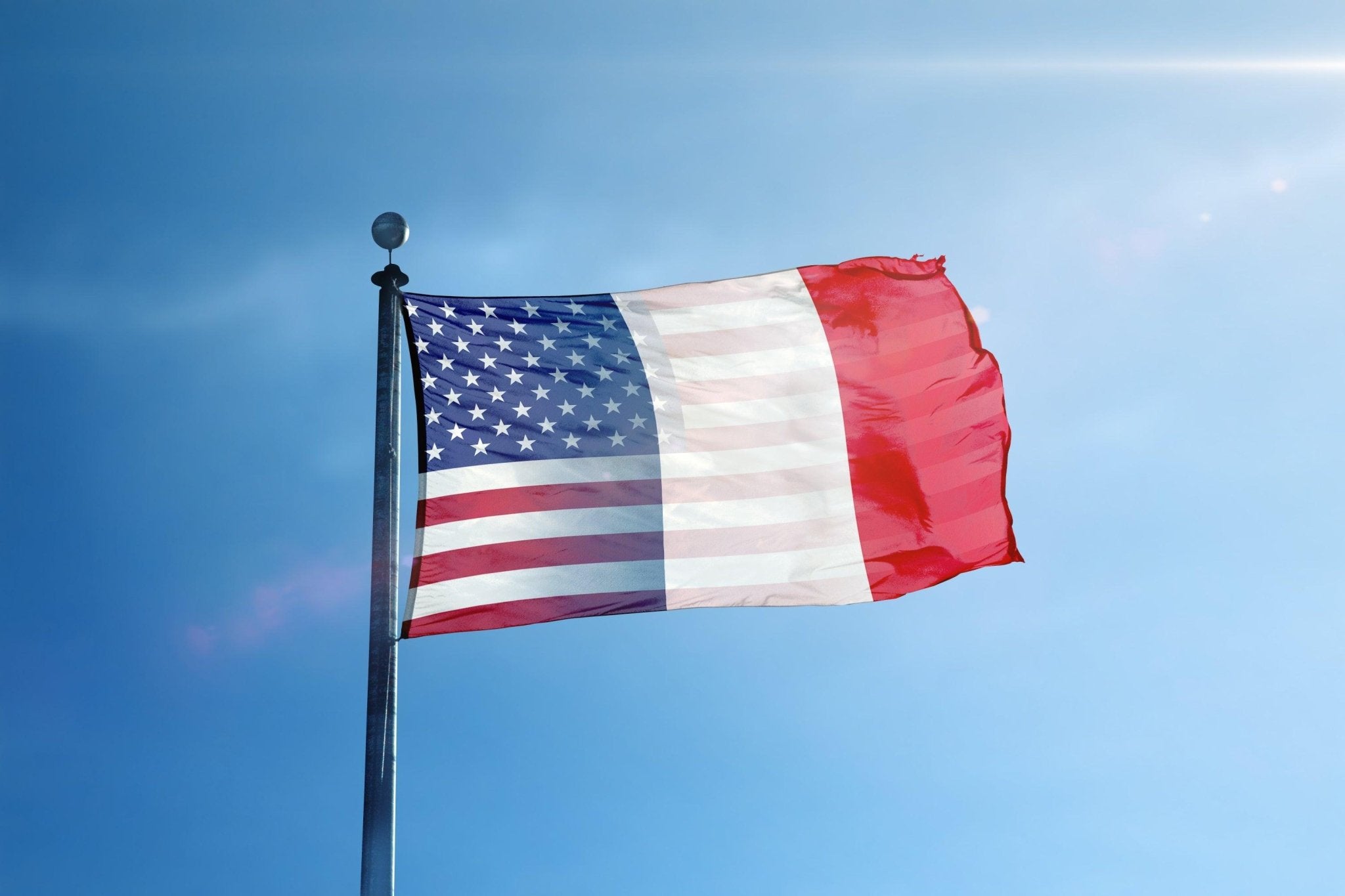 French American Hybrid Flag - Bannerfi