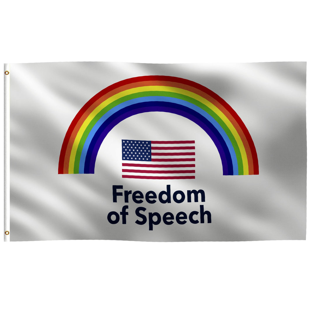 Freedom of Speech Flag - Bannerfi