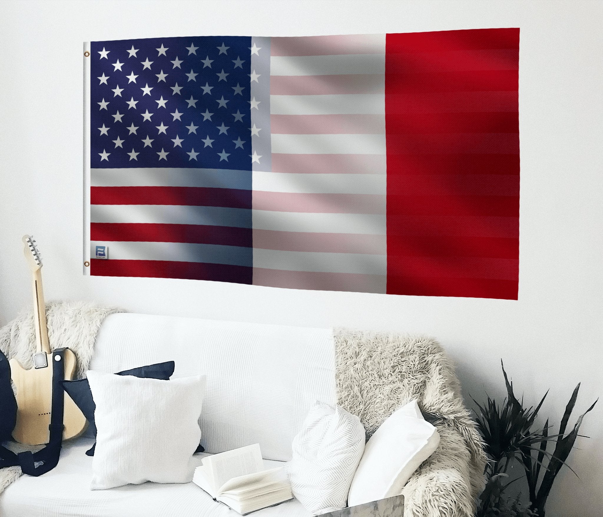 French American Hybrid Flag - Bannerfi