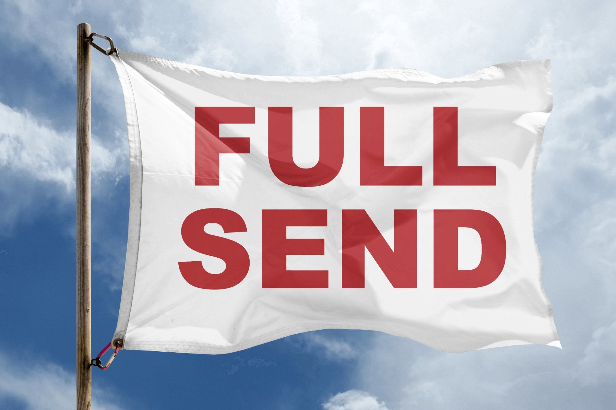 Full Send Flag - Bannerfi