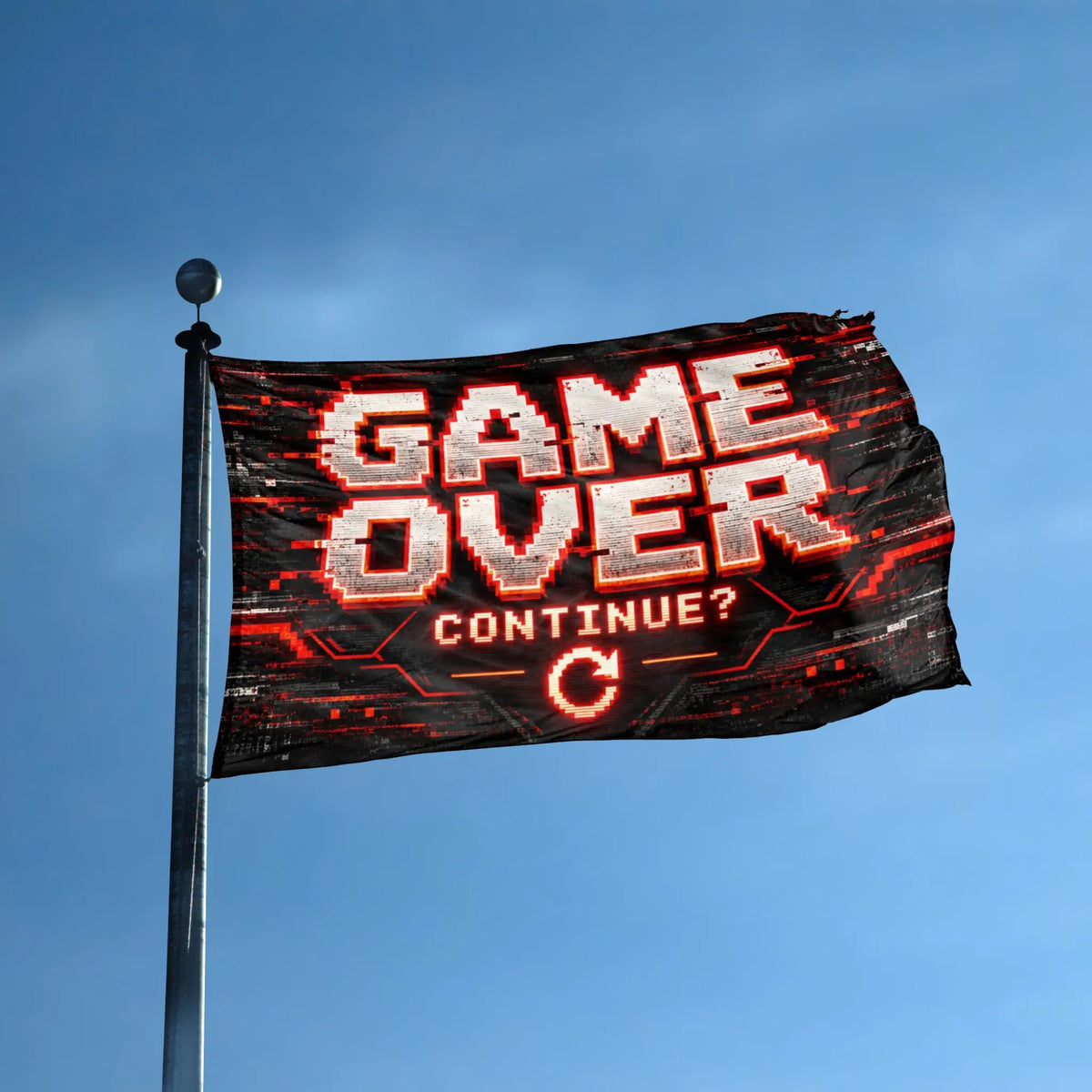 Game Over Continue Flag