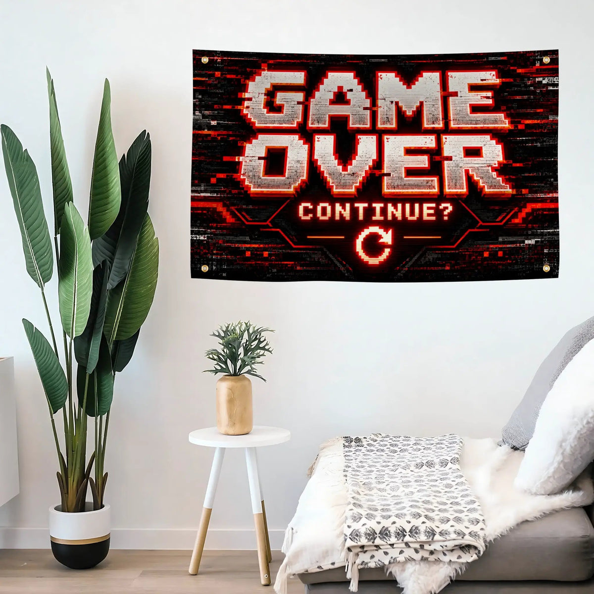 Game Over Continue Flag