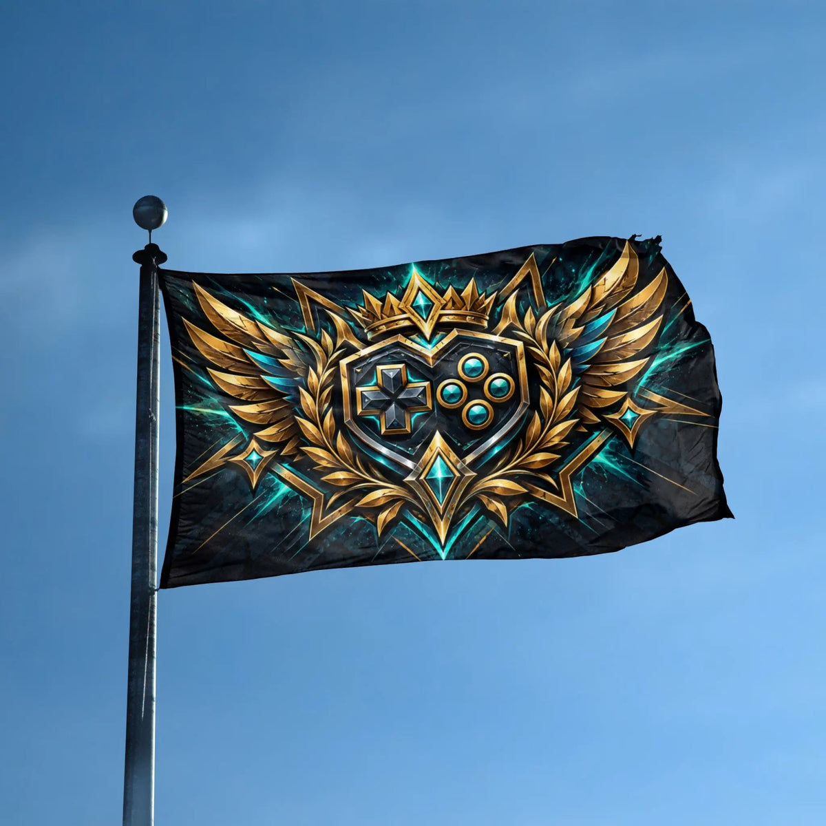 Gaming Crest Flag
