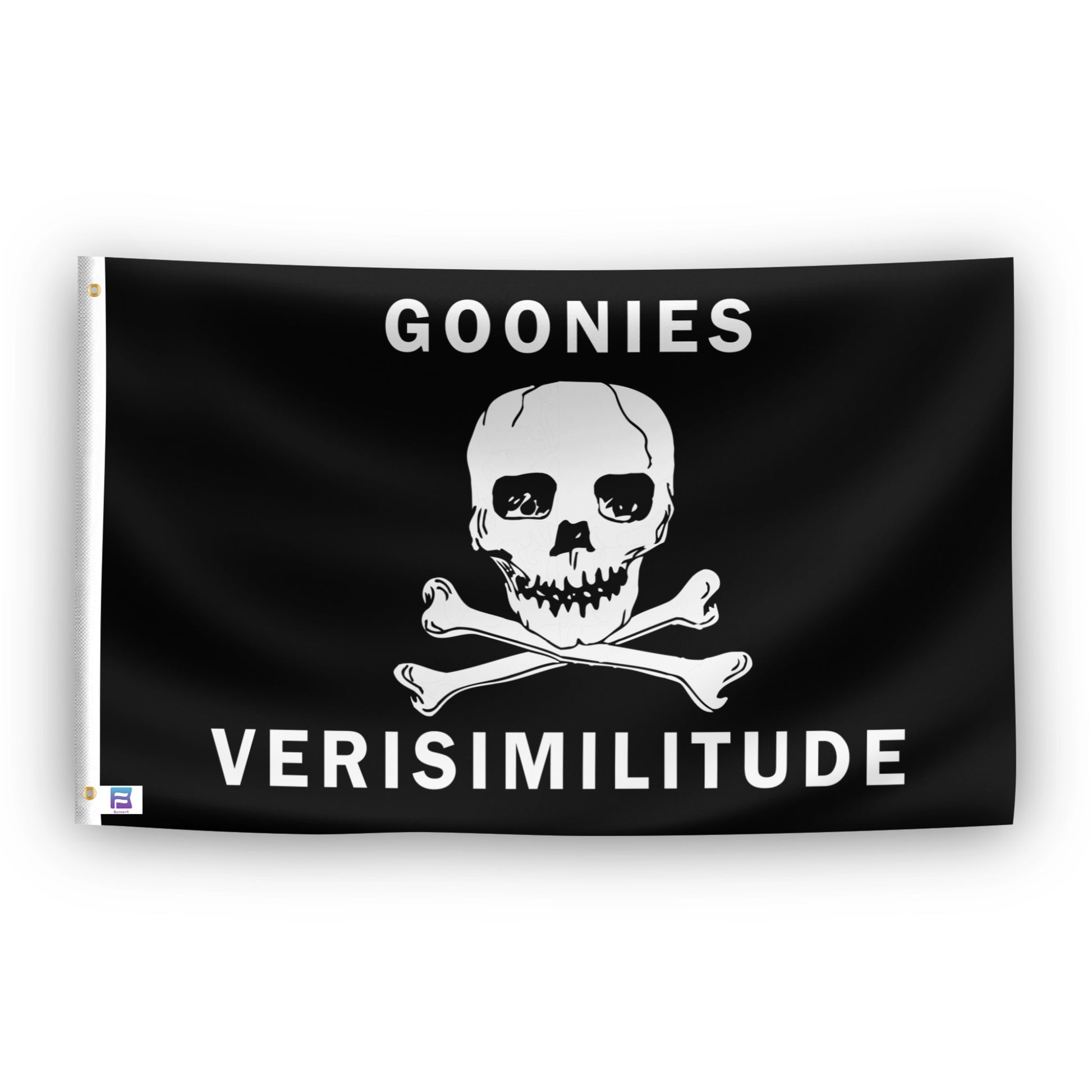 Goonies Verisimilitude Flag with 2 grommets - Bannerfi