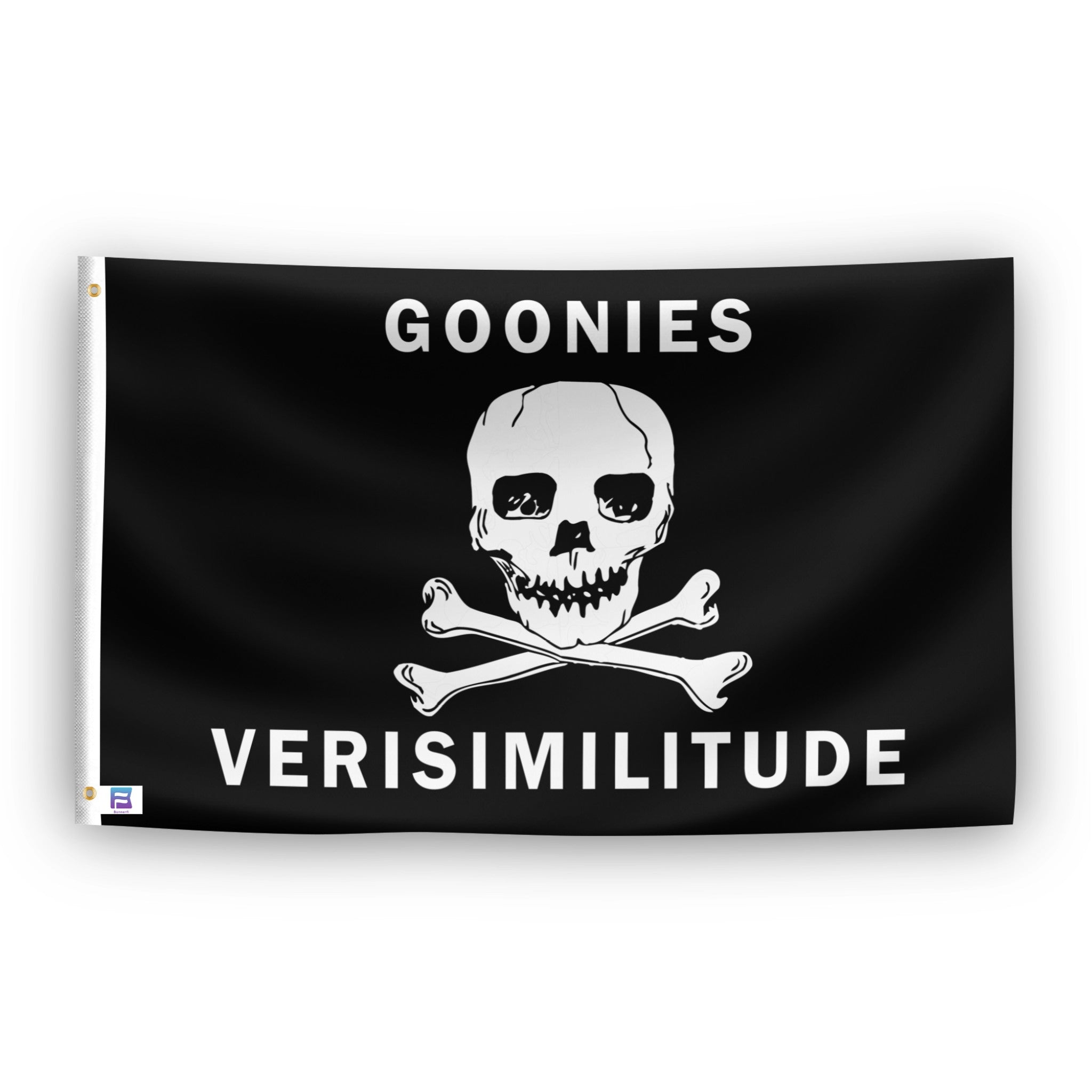 Goonies Verisimilitude Flag with 2 grommets - Bannerfi