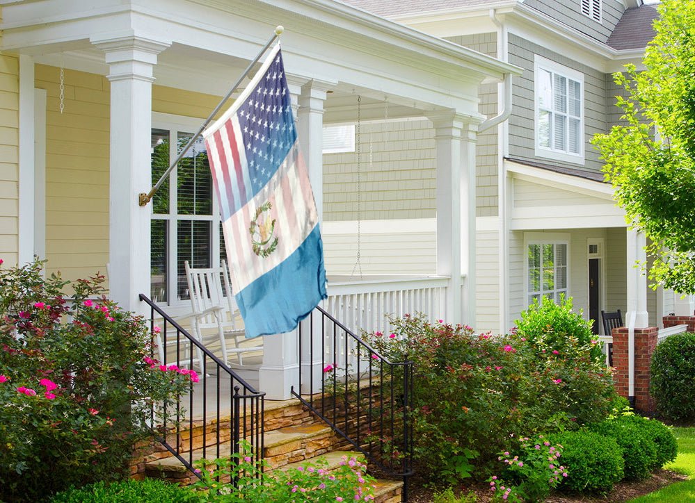 Guatemalan American Hybrid Flag