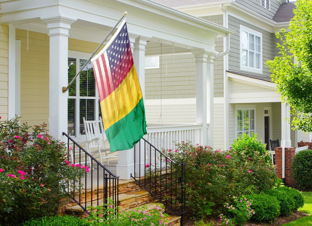 Guinean American Hybrid Flag