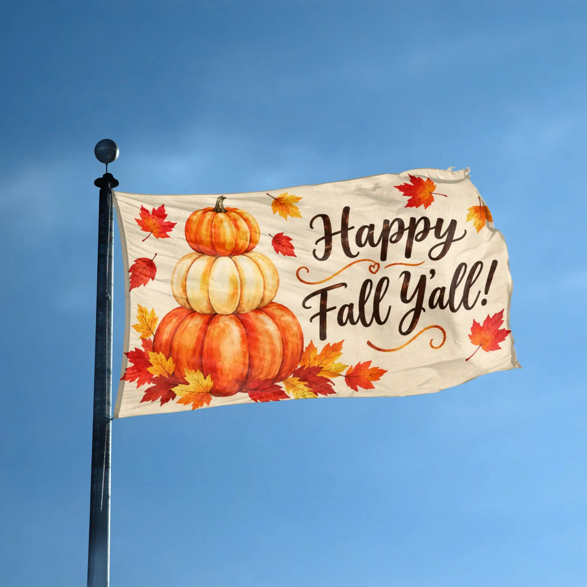 Happy Fall Y’all Flag