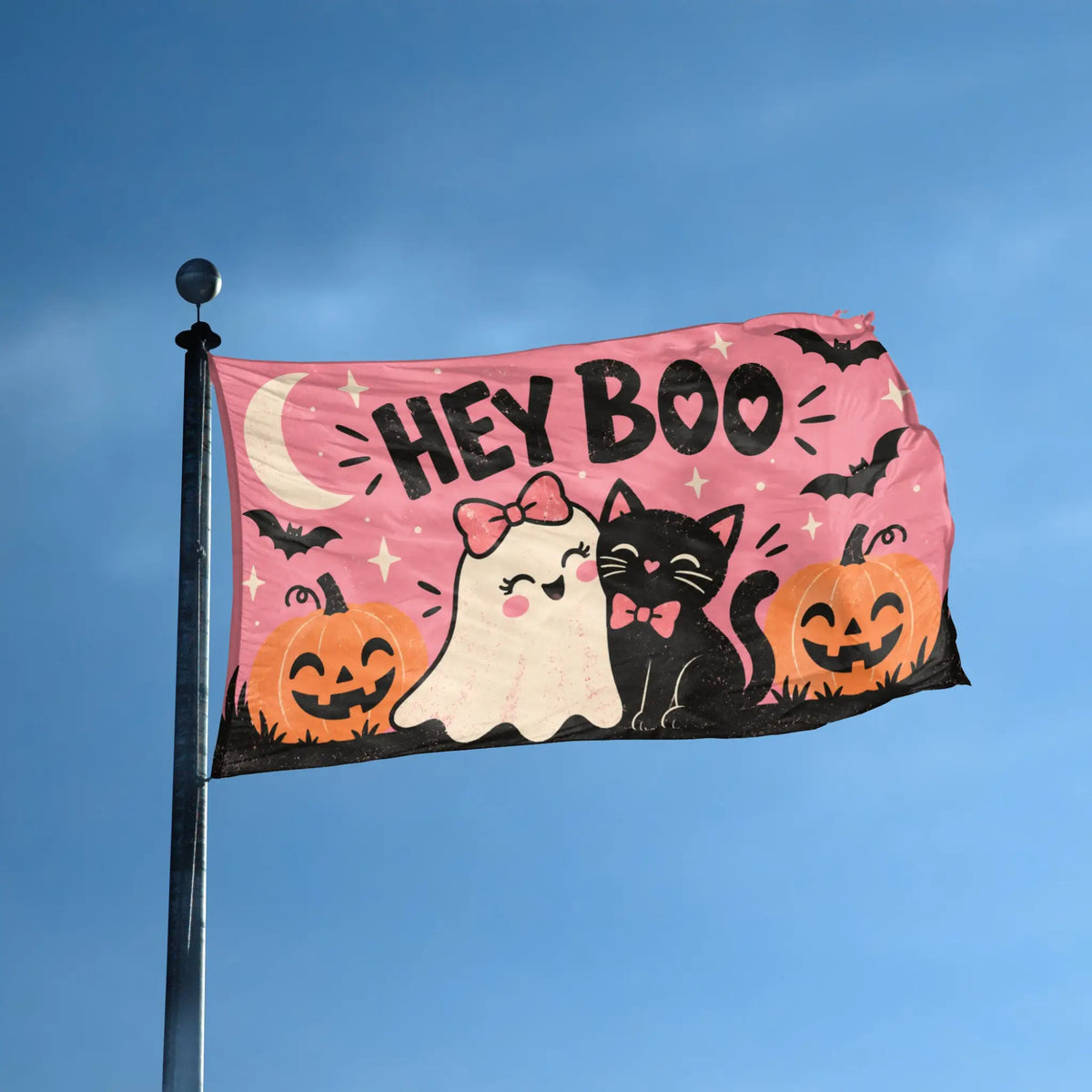 Hey Boo Flag