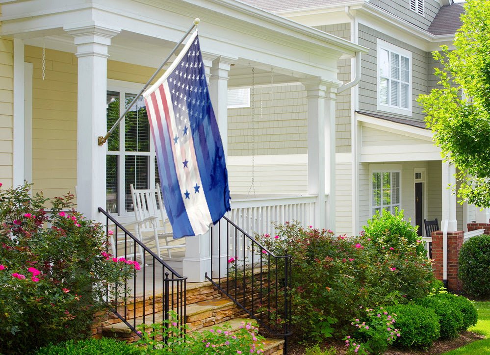 Honduran American Hybrid Flag