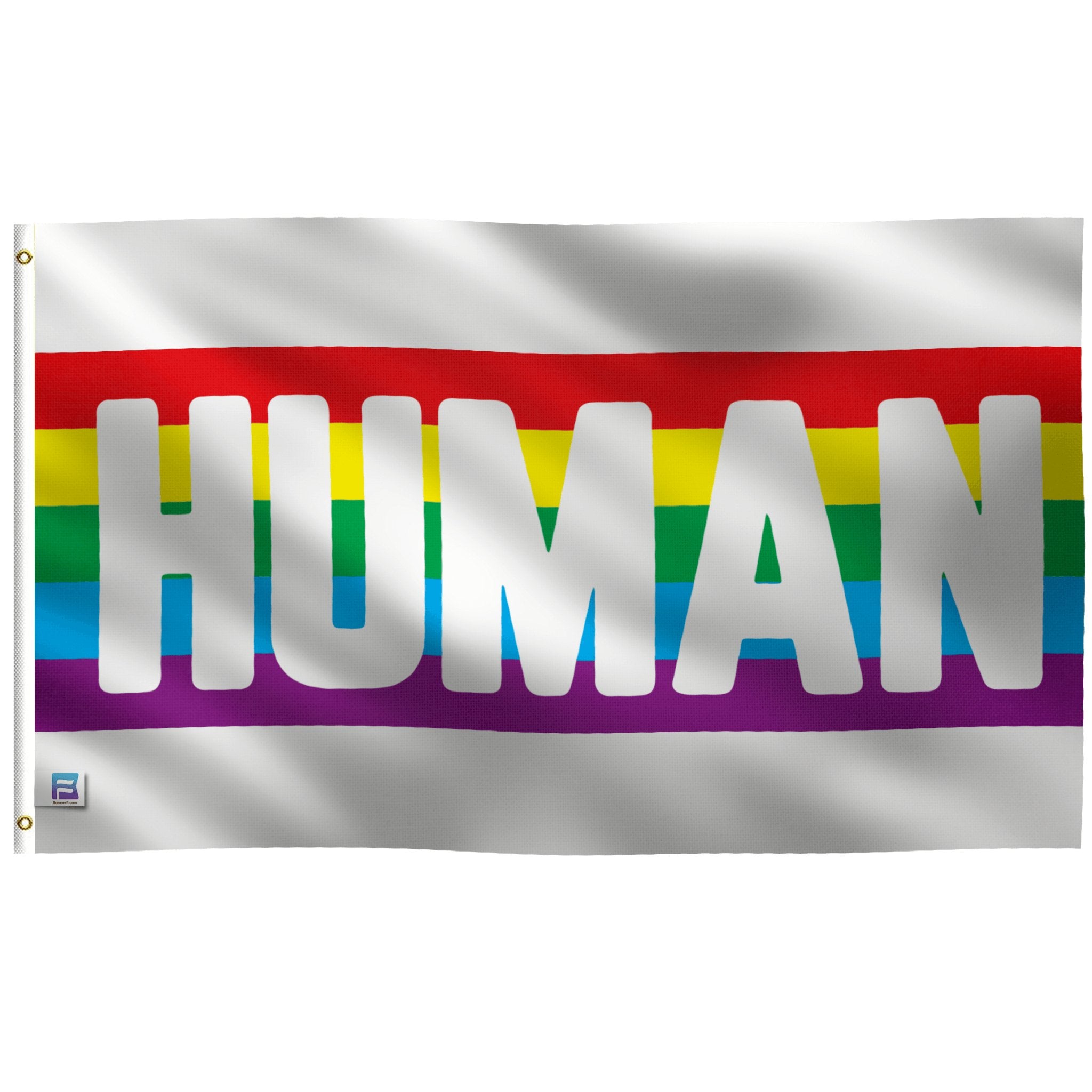 Human Pride Flag - Bannerfi