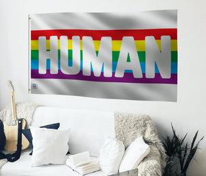 Human Pride Flag - Bannerfi