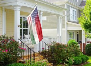 Hungarian American Hybrid Flag