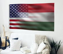 Load image into Gallery viewer, Hungarian American Hybrid Flag
