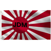 Load image into Gallery viewer, JDM Japanese Rising Sun Flag - Bannerfi
