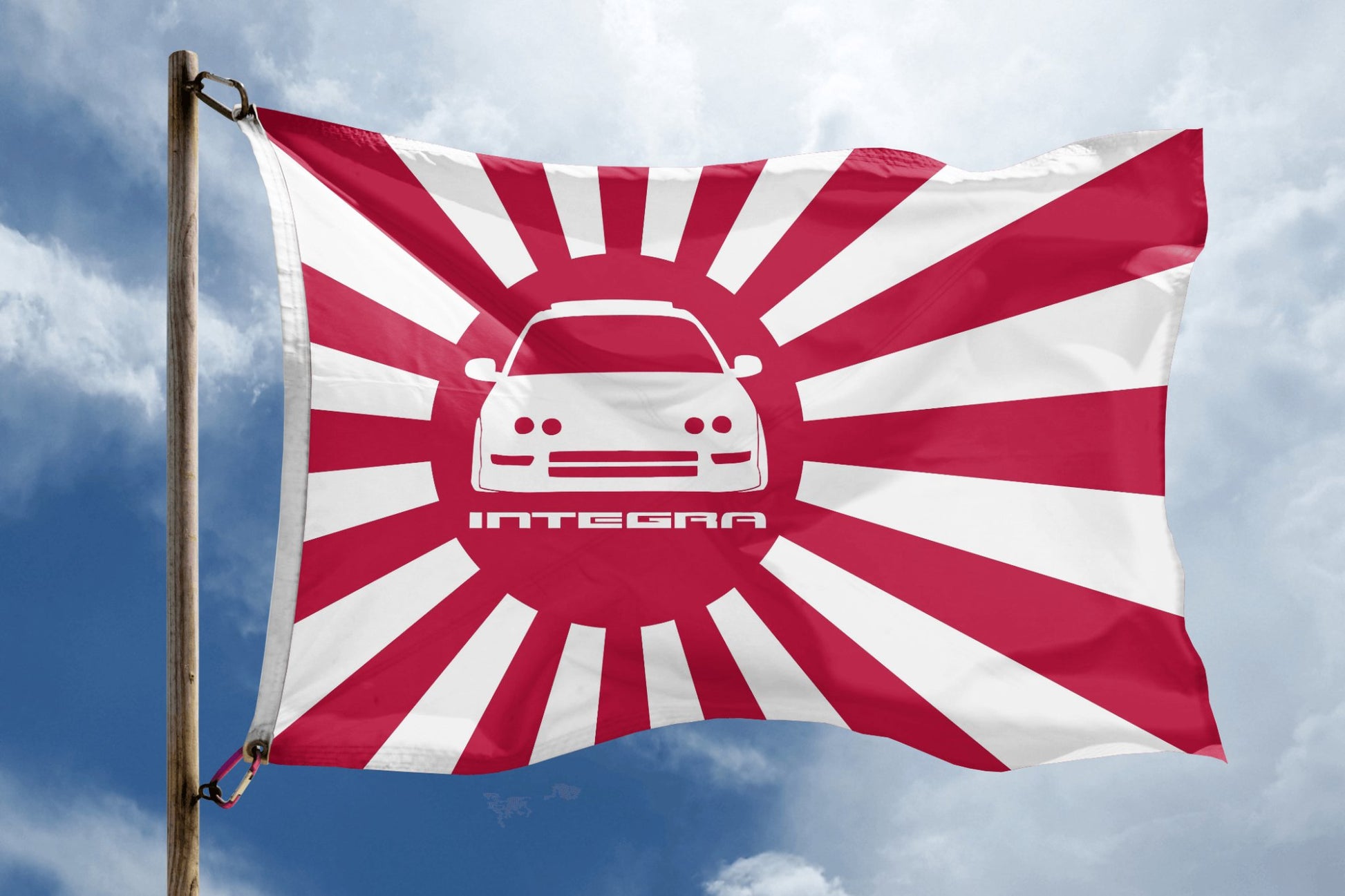 Integra Japanese Rising Sun Flag - Bannerfi