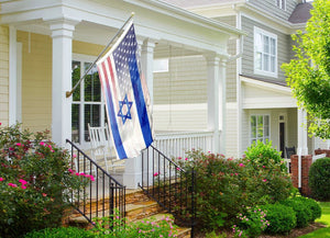 Israeli American Hybrid Flag