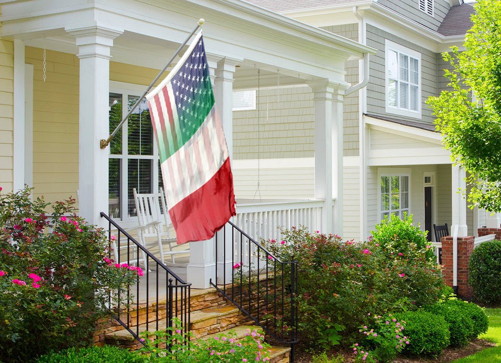 Italian American Hybrid Flag